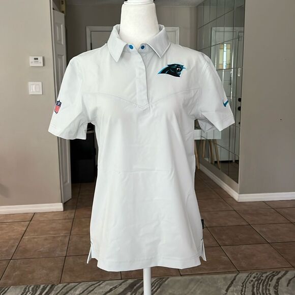 NWOT Carolina Panthers Nike Women’s Polo Shirt - Picture 1 of 10